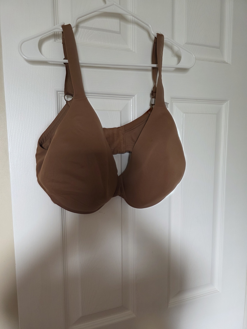 Seamless T-shirt Bra in Warm Brown